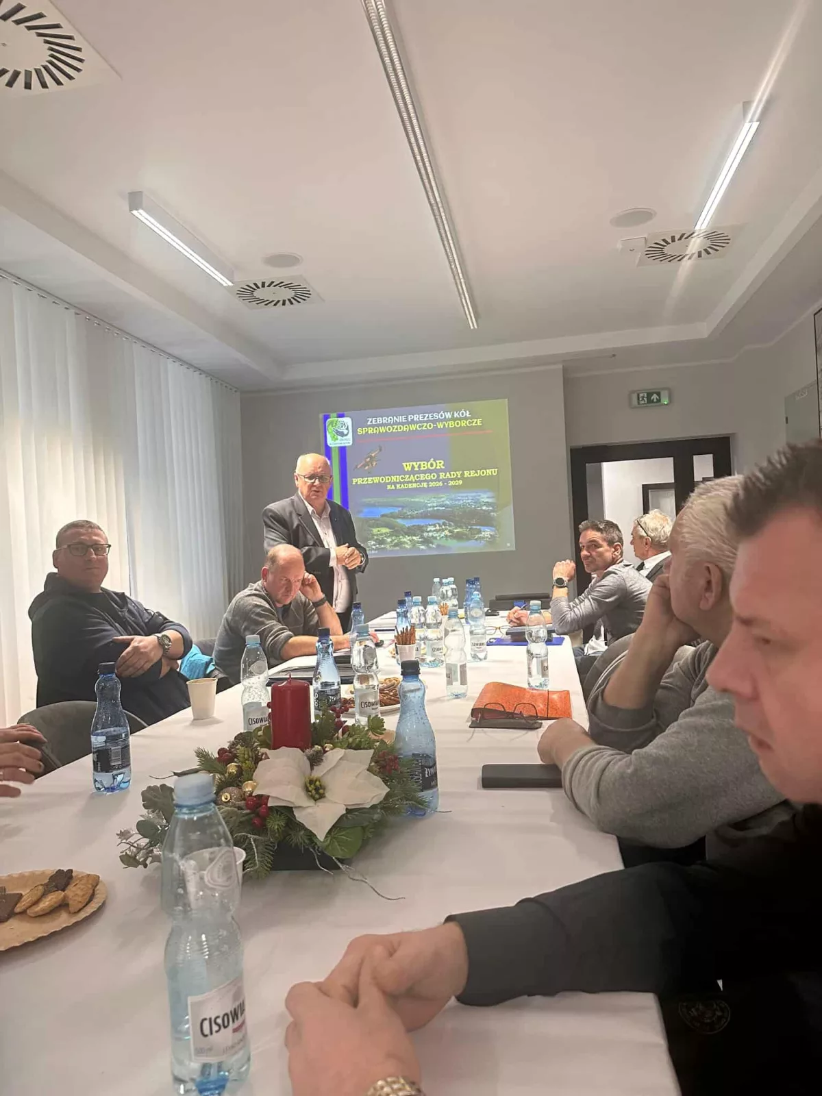 Zebranie sprawozdawczo-wyborcze rejonu Żagańskiego.