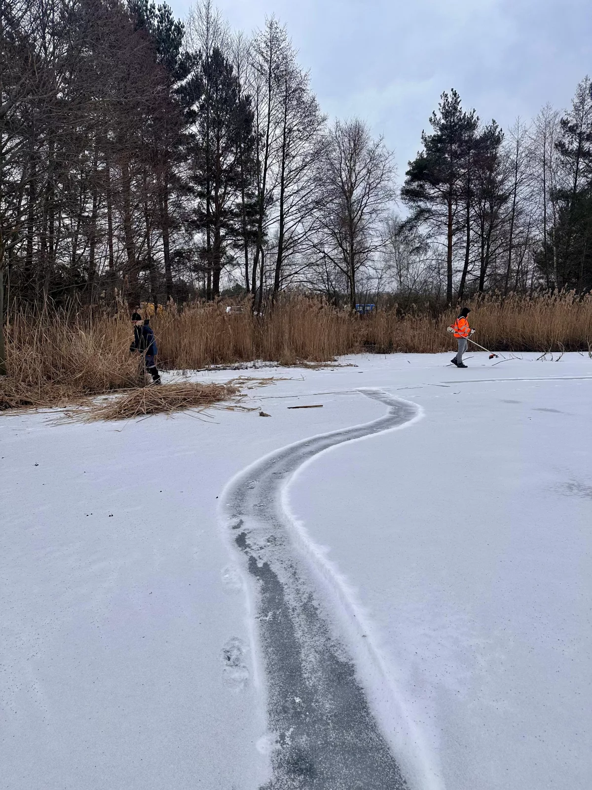 Prace na Łowisku Gryżyce