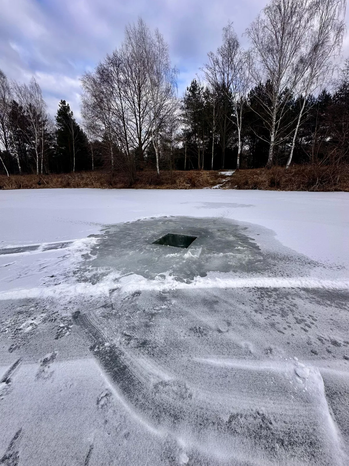 Prace na Łowisku Gryżyce