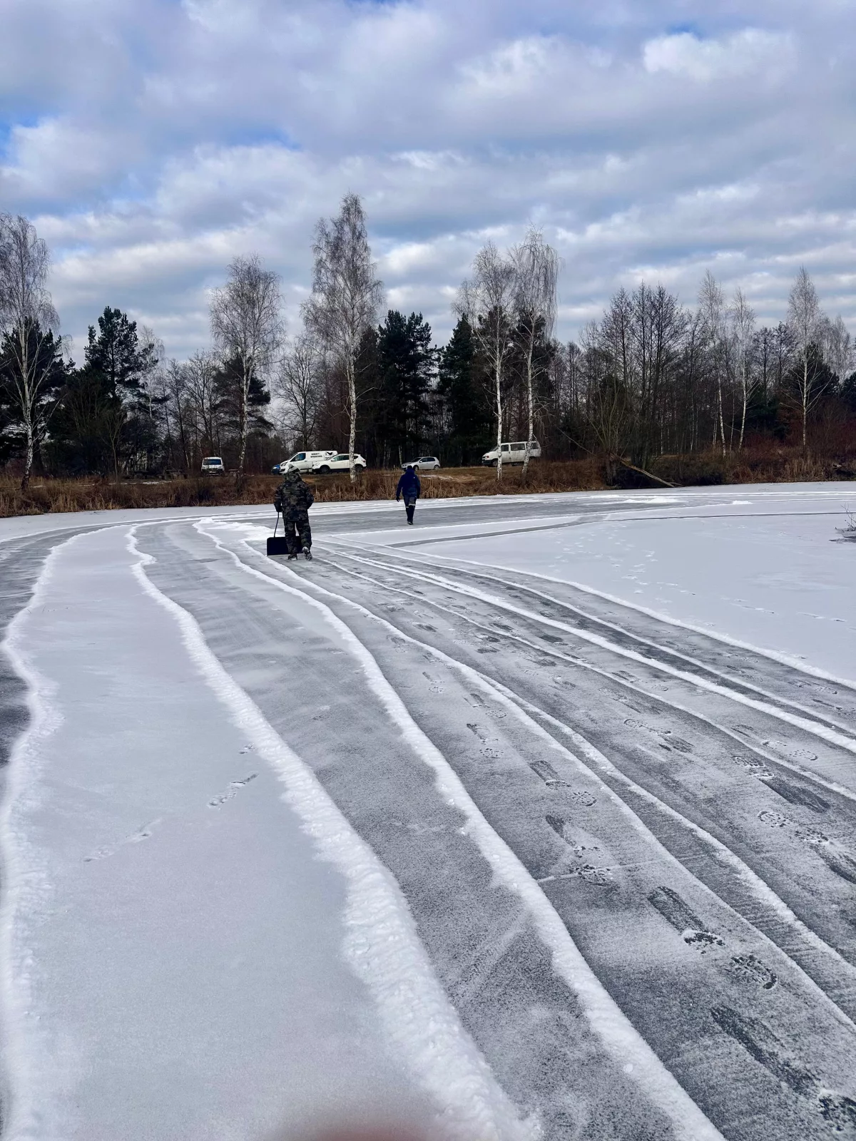 Prace na Łowisku Gryżyce