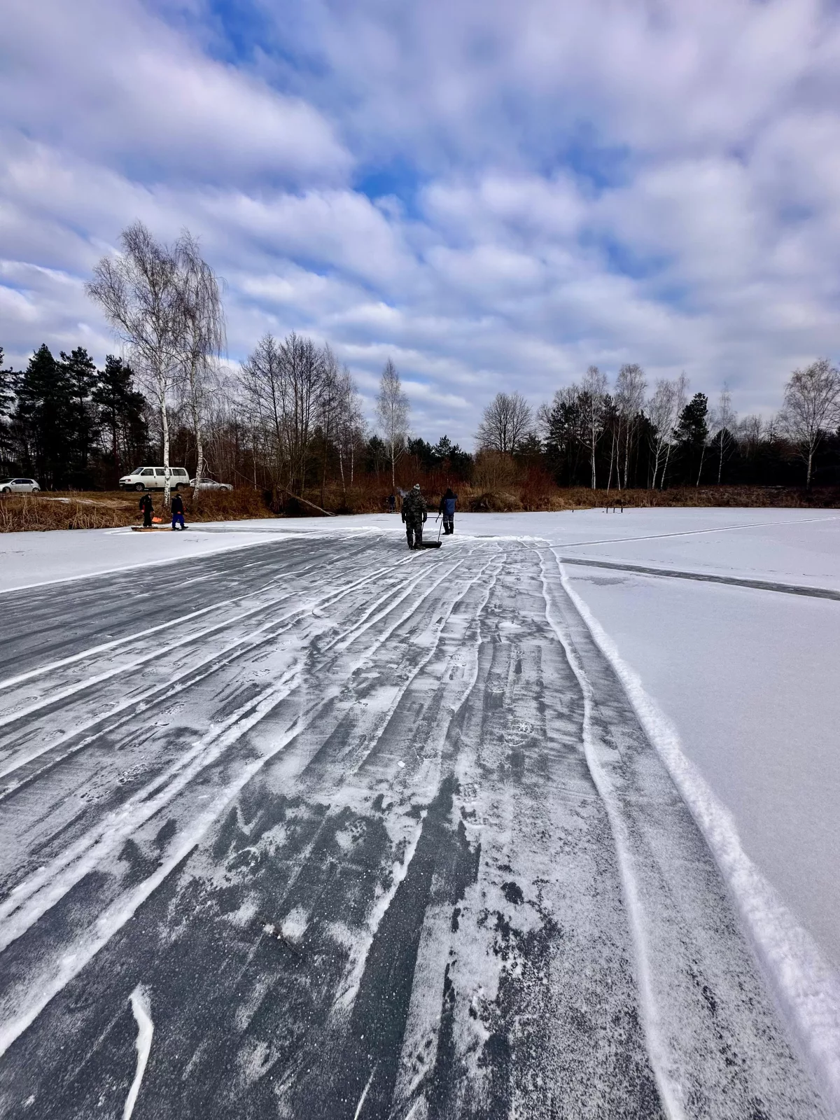 Prace na Łowisku Gryżyce
